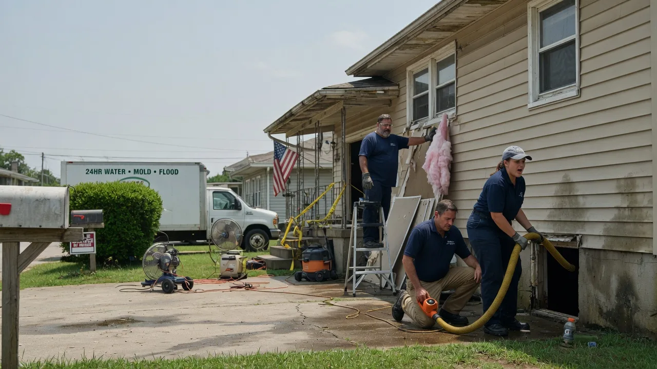 Water Damage Repair in Rices Landing, PA near me